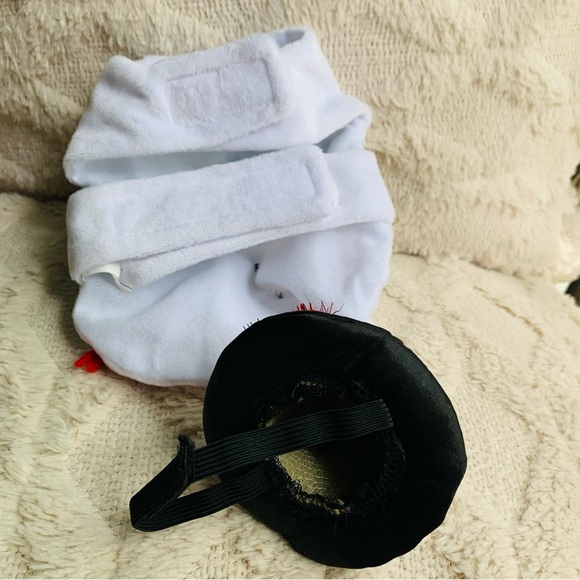 Thrills and chills Guinea pig Christmas Santa Claus 2 pc costume with hat. GUC - Picture 7 of 10